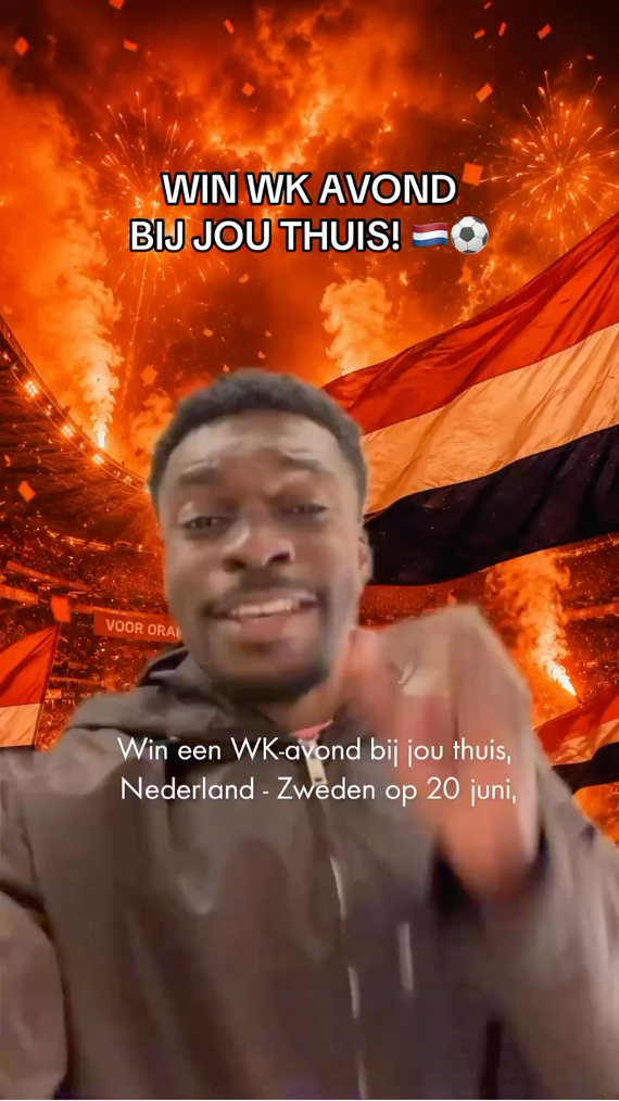 Defano Holwijn ism Canal+ WK actie